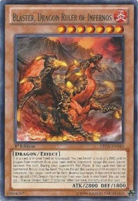 Blaster, Dragon Ruler of Infernos [LTGY-EN040] Rare | Shuffle n Cut Hobbies & Games