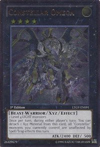 Constellar Omega (UTR) [LTGY-EN091] Ultimate Rare | Shuffle n Cut Hobbies & Games