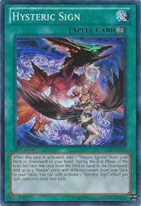 Hysteric Sign [LTGY-EN065] Super Rare | Shuffle n Cut Hobbies & Games