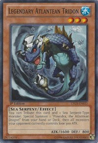 Legendary Atlantean Tridon [LTGY-EN033] Common | Shuffle n Cut Hobbies & Games