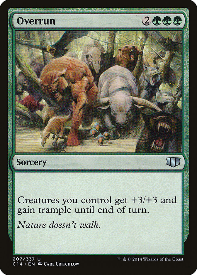Overrun [Commander 2014] | Shuffle n Cut Hobbies & Games