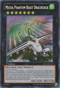 Mecha Phantom Beast Dracossack [LTGY-EN053] Secret Rare | Shuffle n Cut Hobbies & Games