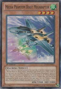 Mecha Phantom Beast Megaraptor [LTGY-EN021] Super Rare | Shuffle n Cut Hobbies & Games