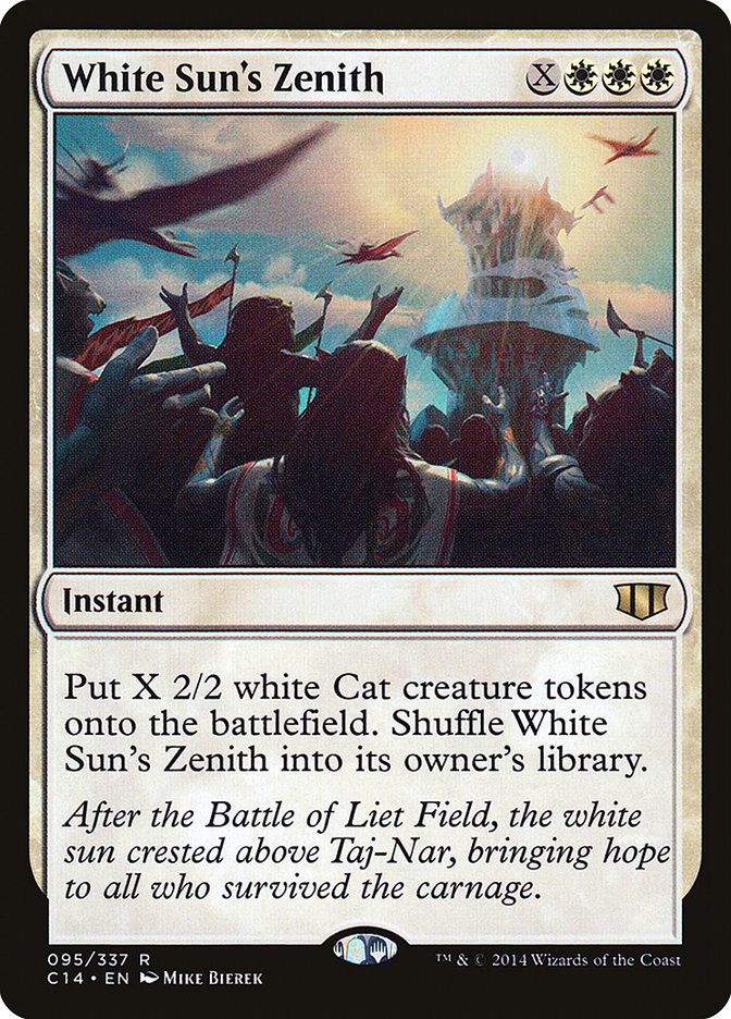 White Sun's Zenith [Commander 2014] | Shuffle n Cut Hobbies & Games
