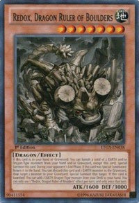 Redox, Dragon Ruler of Boulders [LTGY-EN038] Rare | Shuffle n Cut Hobbies & Games