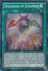 Spellbook of Judgment [LTGY-EN063] Secret Rare | Shuffle n Cut Hobbies & Games