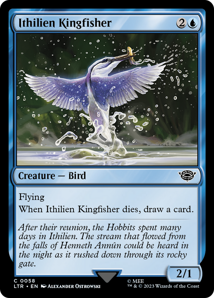 Ithilien Kingfisher [The Lord of the Rings: Tales of Middle-Earth] | Shuffle n Cut Hobbies & Games
