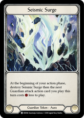 Seismic Surge [CRU044] 1st Edition Rainbow Foil | Shuffle n Cut Hobbies & Games