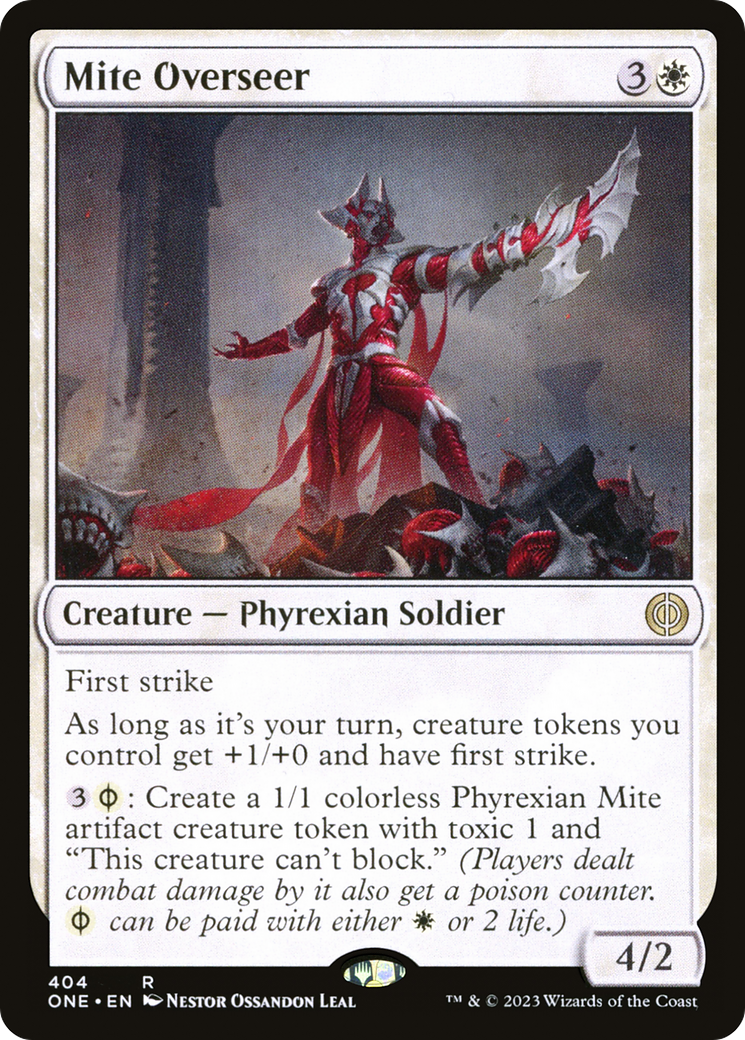 Mite Overseer [Phyrexia: All Will Be One] | Shuffle n Cut Hobbies & Games