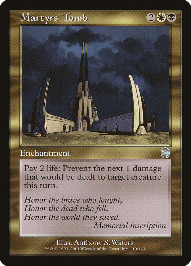 Martyrs' Tomb [Apocalypse] | Shuffle n Cut Hobbies & Games