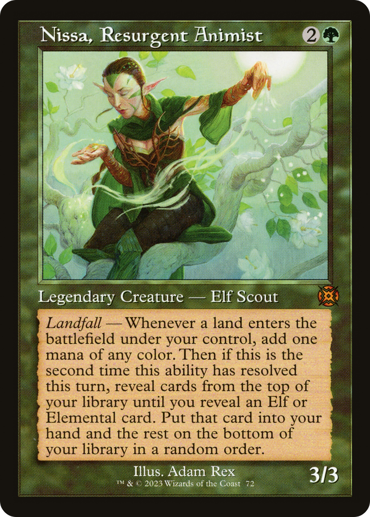 Nissa, Resurgent Animist (Retro) [March of the Machine: The Aftermath] | Shuffle n Cut Hobbies & Games