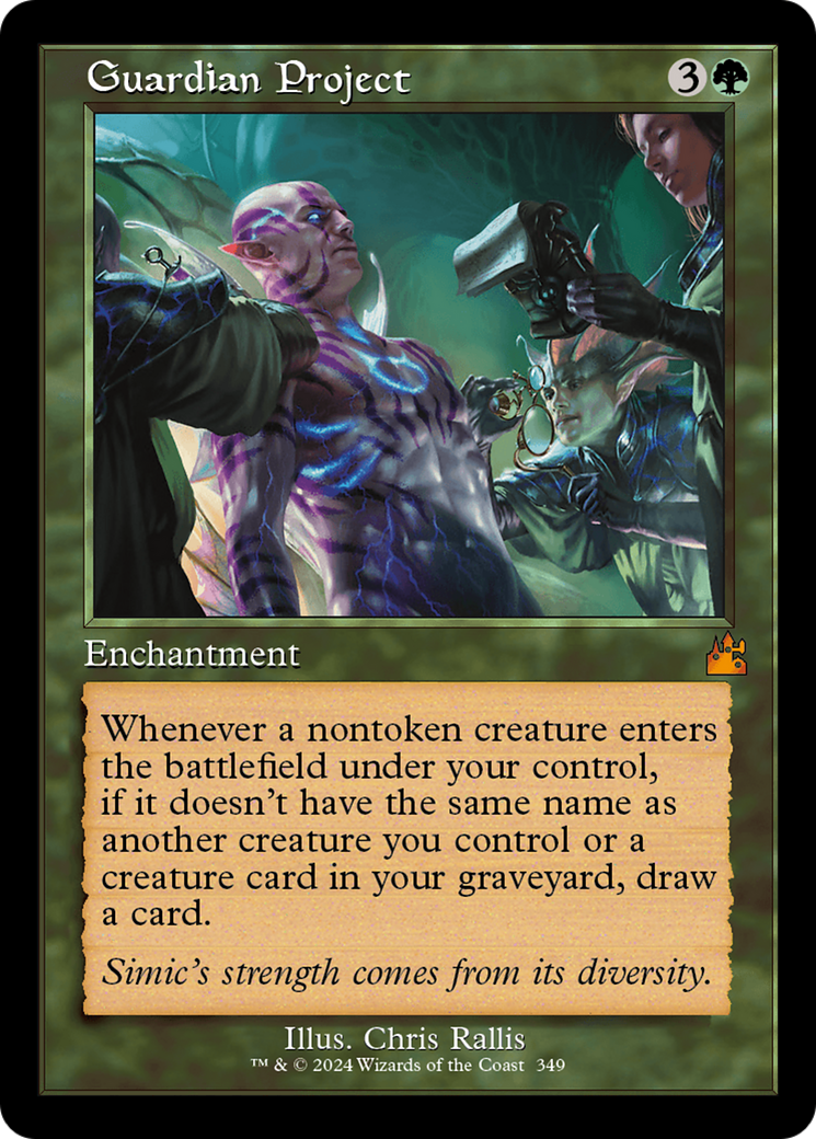 Guardian Project (Retro Frame) [Ravnica Remastered] | Shuffle n Cut Hobbies & Games
