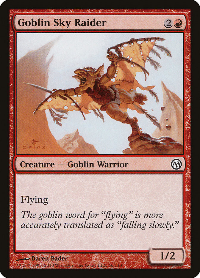 Goblin Sky Raider [Duels of the Planeswalkers] | Shuffle n Cut Hobbies & Games