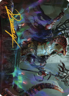 Sivriss, Nightmare Speaker Art Card (32) (Gold-Stamped Signature) [Commander Legends: Battle for Baldur's Gate Art Series] | Shuffle n Cut Hobbies & Games
