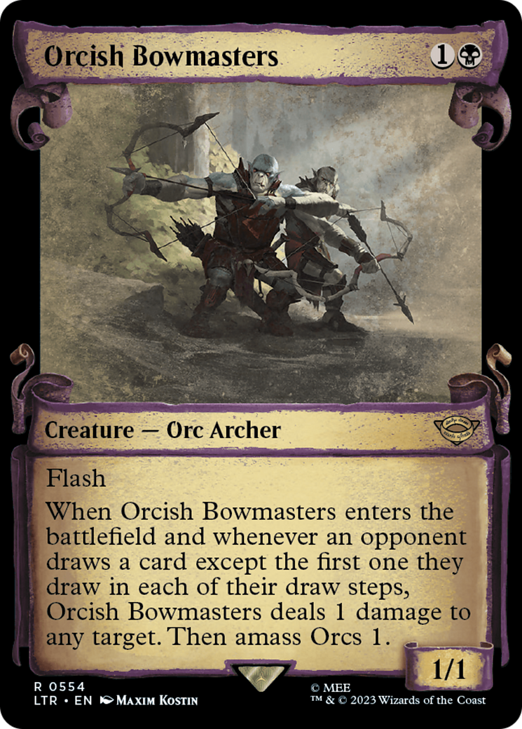 Orcish Bowmasters [The Lord of the Rings: Tales of Middle-Earth Showcase Scrolls] | Shuffle n Cut Hobbies & Games