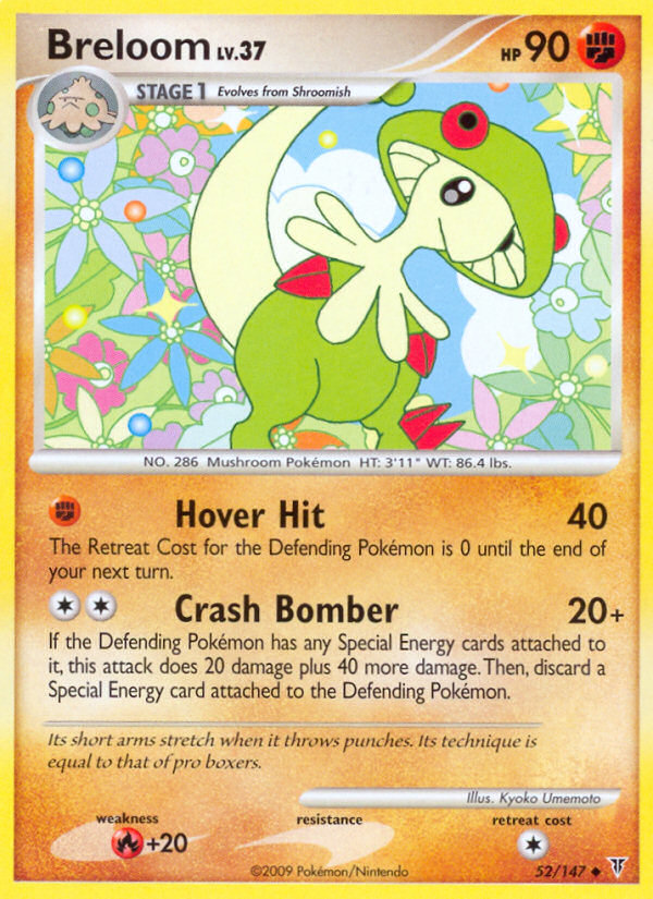 Breloom (52/147) [Platinum: Supreme Victors] | Shuffle n Cut Hobbies & Games