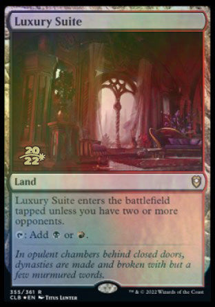Luxury Suite [Commander Legends: Battle for Baldur's Gate Prerelease Promos] | Shuffle n Cut Hobbies & Games