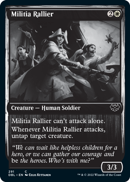 Militia Rallier [Innistrad: Double Feature] | Shuffle n Cut Hobbies & Games