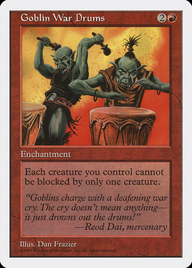 Goblin War Drums [Fifth Edition] | Shuffle n Cut Hobbies & Games