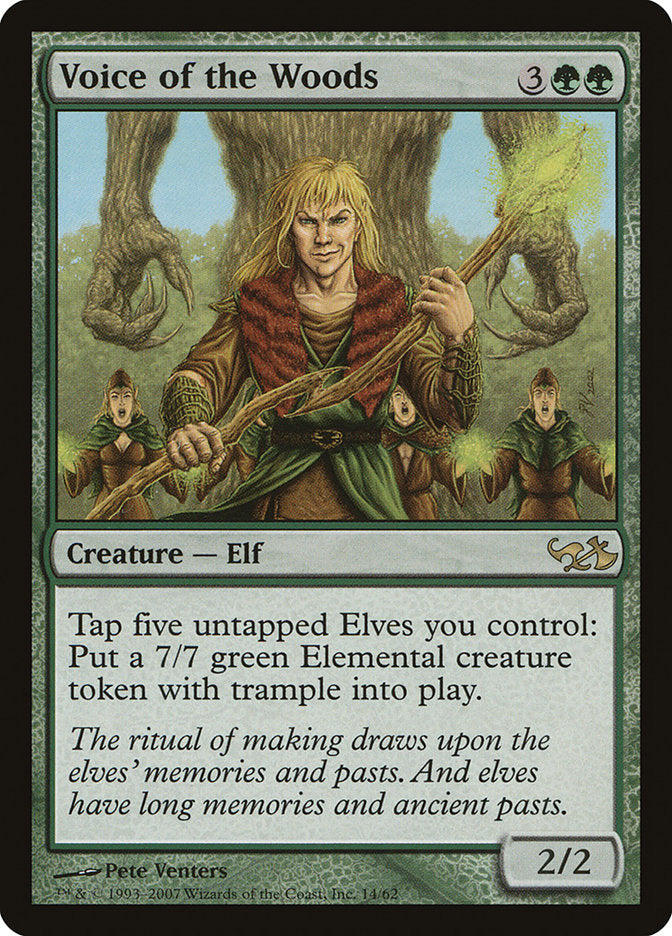 Voice of the Woods [Duel Decks: Elves vs. Goblins] | Shuffle n Cut Hobbies & Games