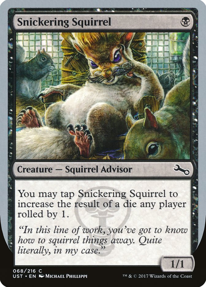 Snickering Squirrel [Unstable] | Shuffle n Cut Hobbies & Games