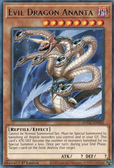 Evil Dragon Ananta (Rare) [ANGU-EN042] Rare | Shuffle n Cut Hobbies & Games