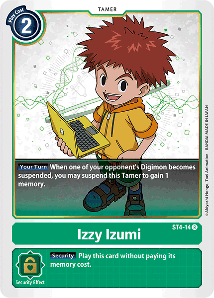 Izzy Izumi [ST4-14] [Starter Deck: Giga Green] | Shuffle n Cut Hobbies & Games