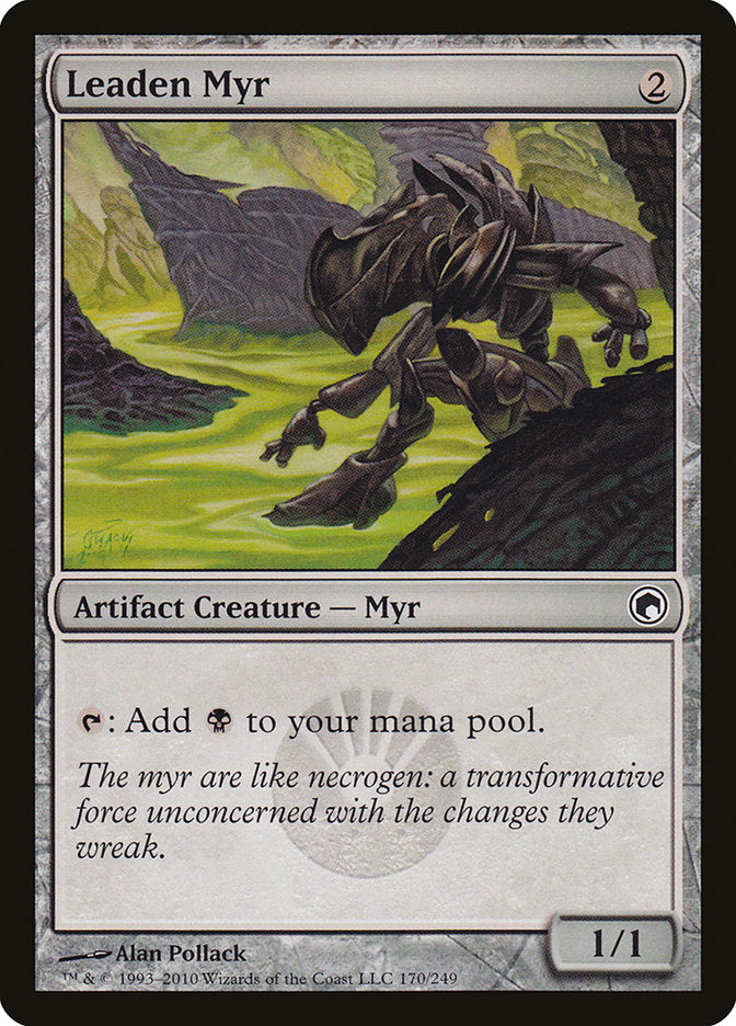 Leaden Myr [Scars of Mirrodin] | Shuffle n Cut Hobbies & Games