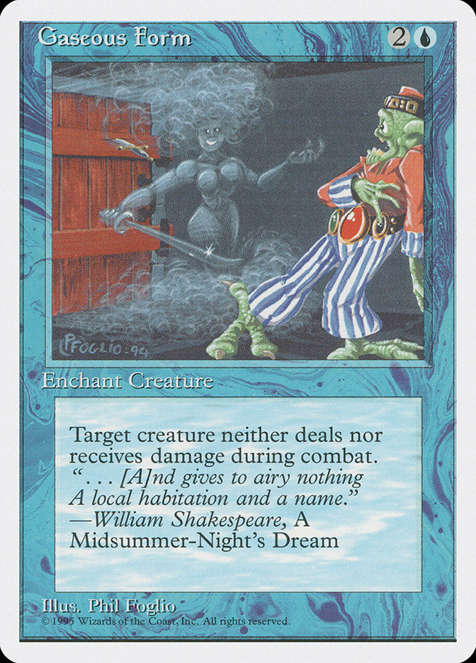 Gaseous Form [Fourth Edition] | Shuffle n Cut Hobbies & Games