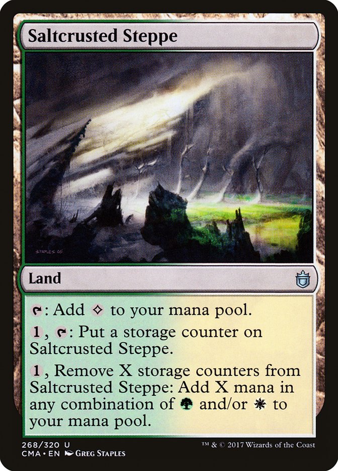 Saltcrusted Steppe [Commander Anthology] | Shuffle n Cut Hobbies & Games