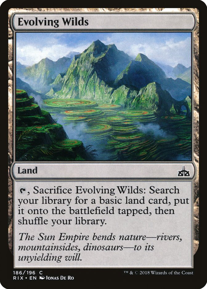 Evolving Wilds [Rivals of Ixalan] | Shuffle n Cut Hobbies & Games
