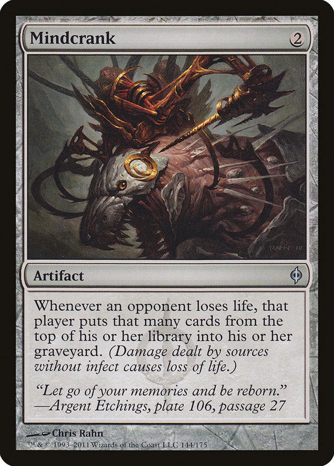 Mindcrank [New Phyrexia] | Shuffle n Cut Hobbies & Games