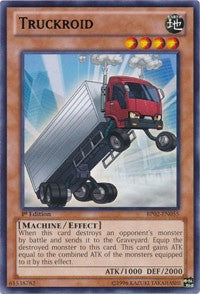 Truckroid [BP02-EN055] Rare | Shuffle n Cut Hobbies & Games