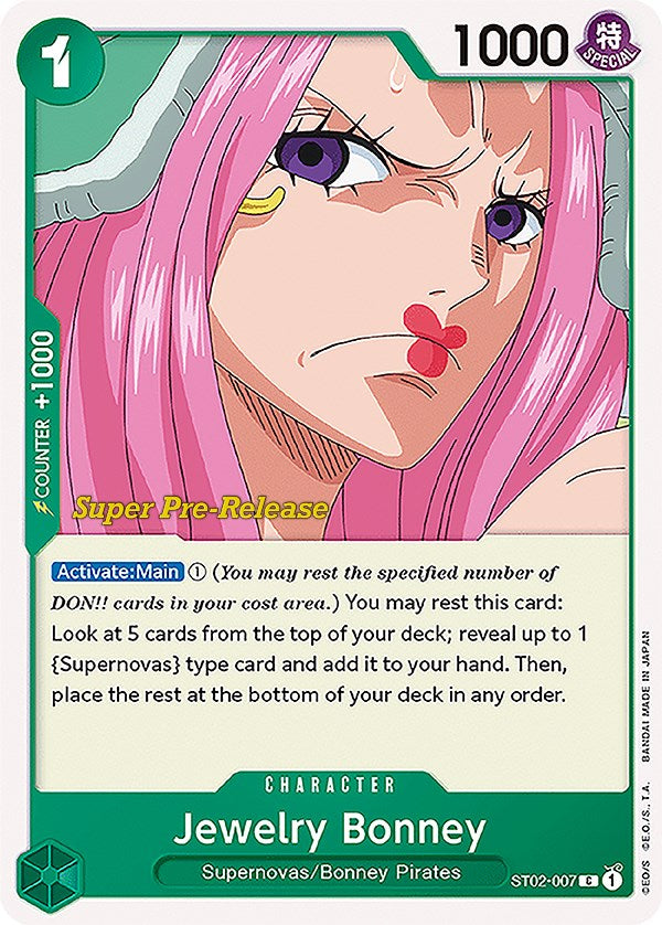 Jewelry Bonney [Super Pre-Release Starter Deck: Worst Generation] | Shuffle n Cut Hobbies & Games