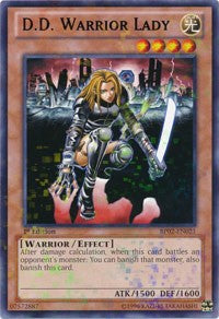 D.D. Warrior Lady [BP02-EN021] Mosaic Rare | Shuffle n Cut Hobbies & Games