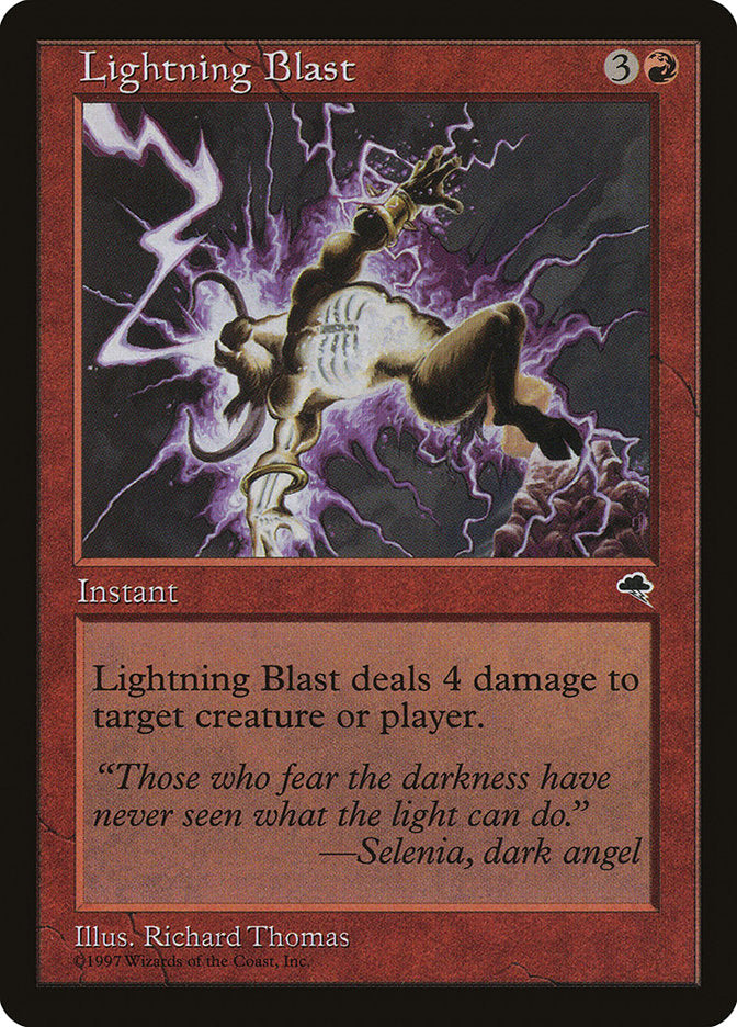 Lightning Blast [Tempest] | Shuffle n Cut Hobbies & Games