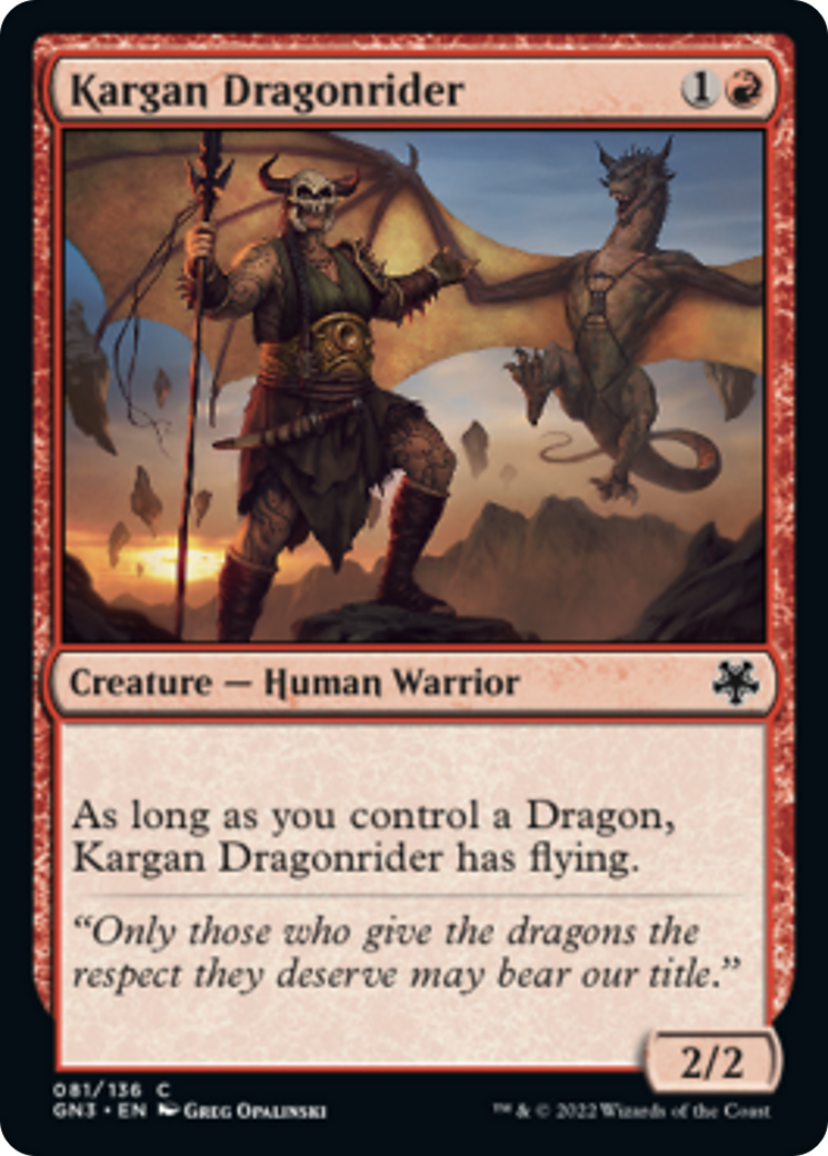 Kargan Dragonrider [Game Night: Free-for-All] | Shuffle n Cut Hobbies & Games