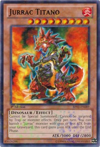 Jurrac Titano [BP02-EN089] Mosaic Rare | Shuffle n Cut Hobbies & Games