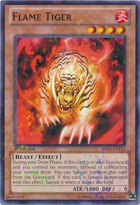 Flame Tiger [BP02-EN113] Mosaic Rare | Shuffle n Cut Hobbies & Games