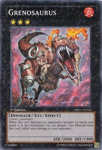 Grenosaurus [BP01-EN026] Starfoil Rare | Shuffle n Cut Hobbies & Games