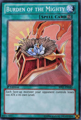 Burden of the Mighty [BP01-EN045] Starfoil Rare | Shuffle n Cut Hobbies & Games