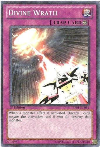 Divine Wrath [BP01-EN054] Starfoil Rare | Shuffle n Cut Hobbies & Games