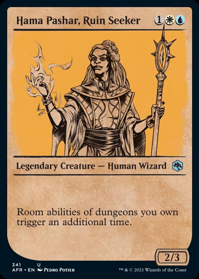 Hama Pashar, Ruin Seeker (Showcase) [Dungeons & Dragons: Adventures in the Forgotten Realms] | Shuffle n Cut Hobbies & Games