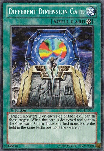 Different Dimension Gate [BP01-EN077] Starfoil Rare | Shuffle n Cut Hobbies & Games