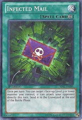 Infected Mail [BP01-EN085] Starfoil Rare | Shuffle n Cut Hobbies & Games