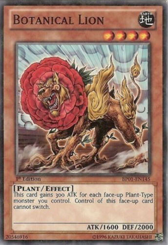 Botanical Lion [BP01-EN145] Starfoil Rare | Shuffle n Cut Hobbies & Games