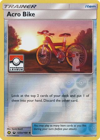 Acro Bike (123a/168) (League Promo) [Sun & Moon: Celestial Storm] | Shuffle n Cut Hobbies & Games