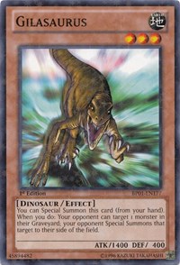 Gilasaurus [BP01-EN177] Starfoil Rare | Shuffle n Cut Hobbies & Games