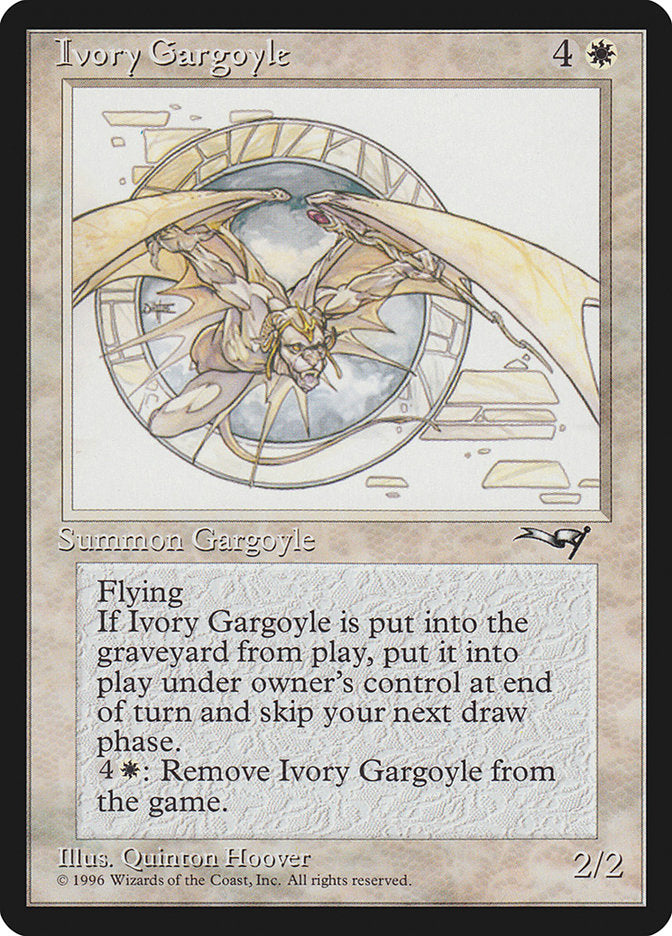 Ivory Gargoyle [Alliances] | Shuffle n Cut Hobbies & Games