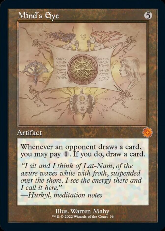 Mind's Eye (Retro Schematic) [The Brothers' War Retro Artifacts] | Shuffle n Cut Hobbies & Games